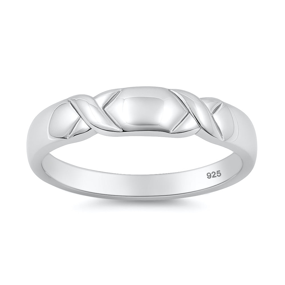 Silver Ring -XO