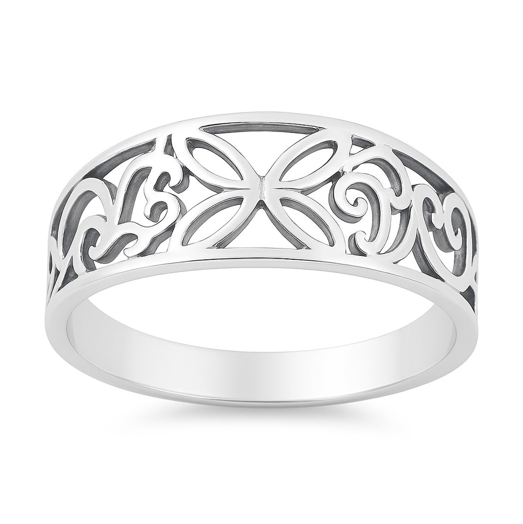 Silver Filigree Ring
