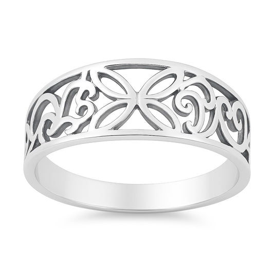 Silver Filigree Ring
