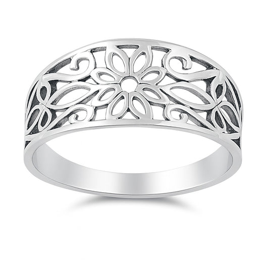 Silver Filigree Ring