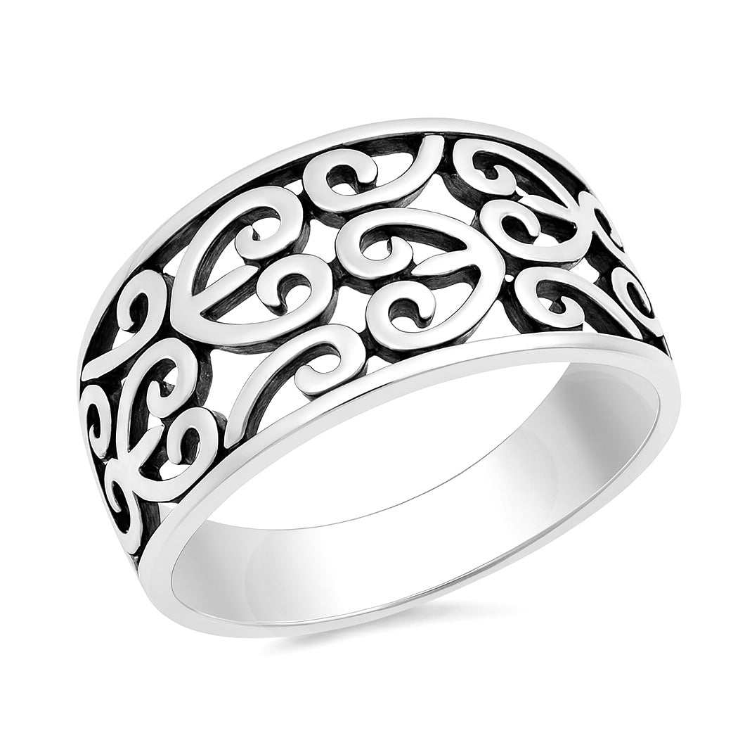 Silver Filigree Ring