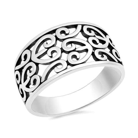 Silver Filigree Ring