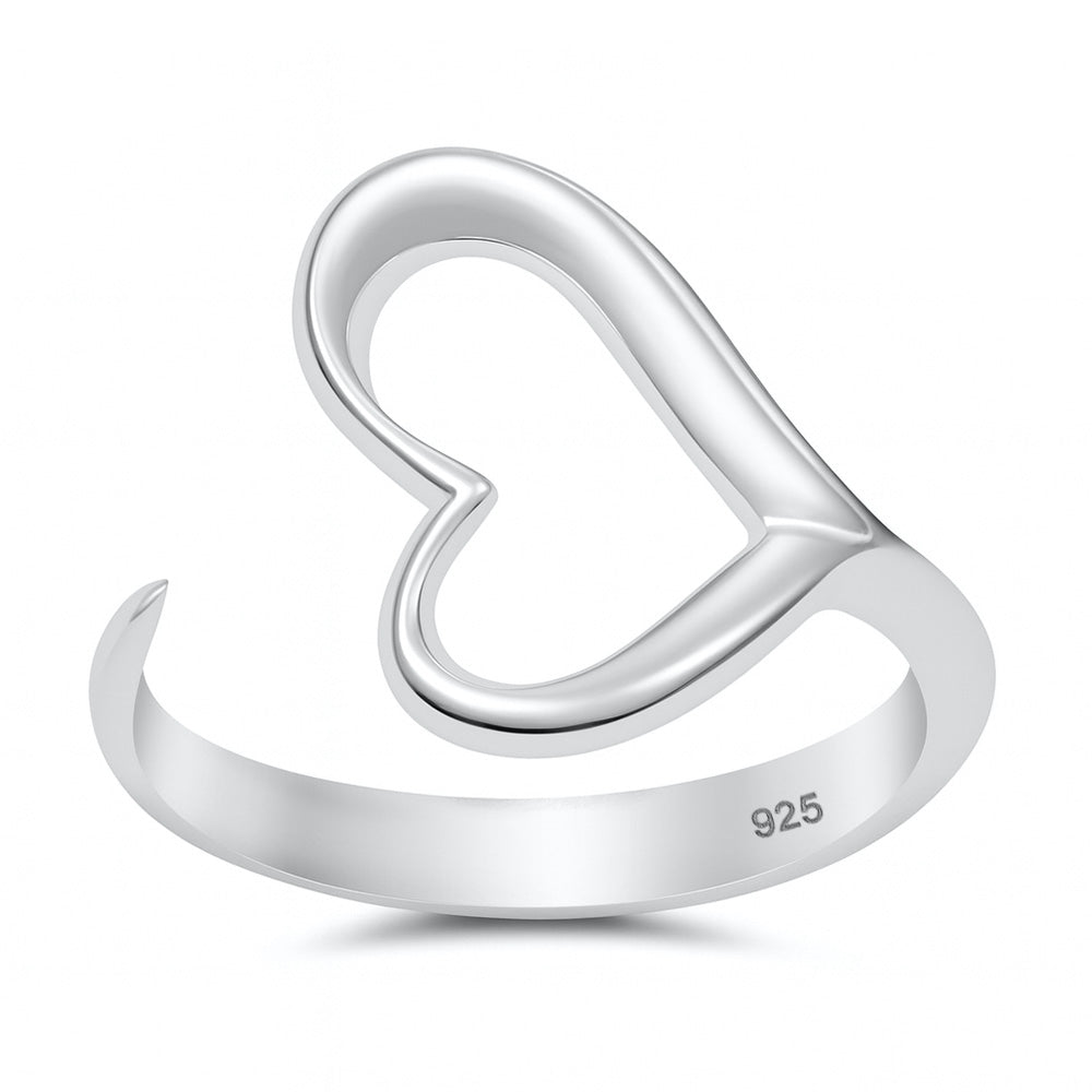 Silver Ring - Heart