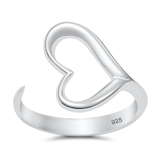 Silver Ring - Heart