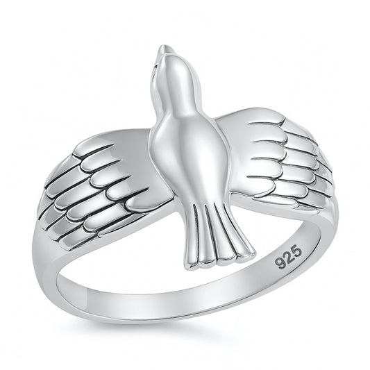 Silver Ring - Bird