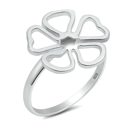 Silver Ring - Plumeria