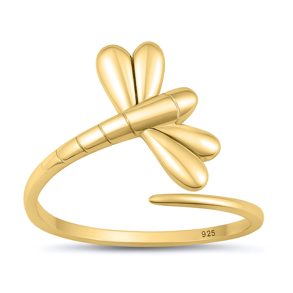 Silver Ring - Dragonfly