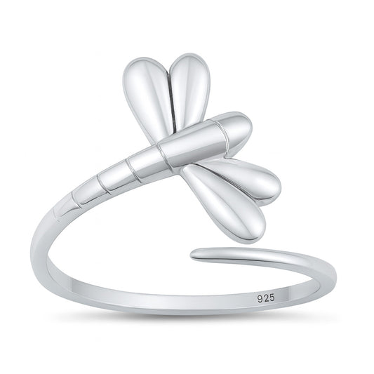 Silver Ring - Dragonfly