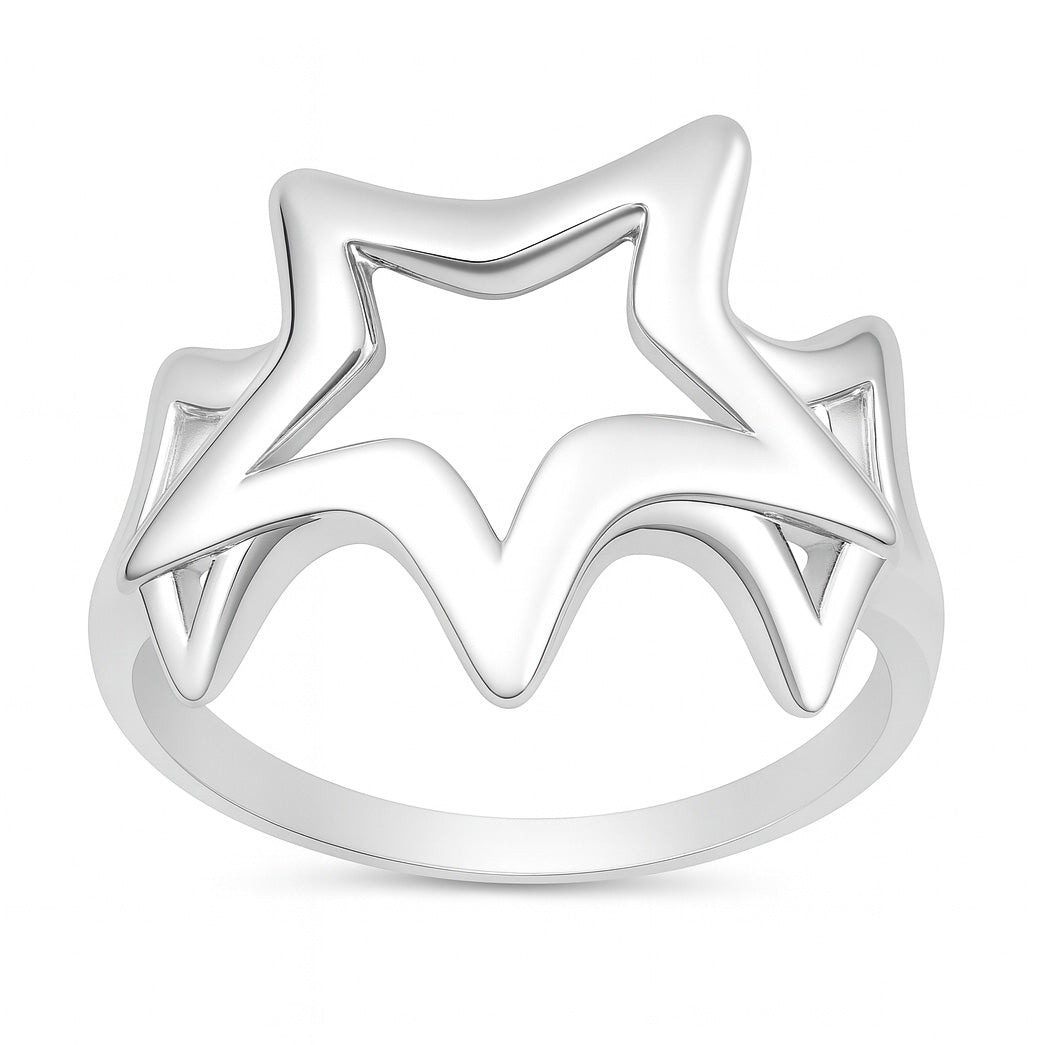 Silver Ring - Star