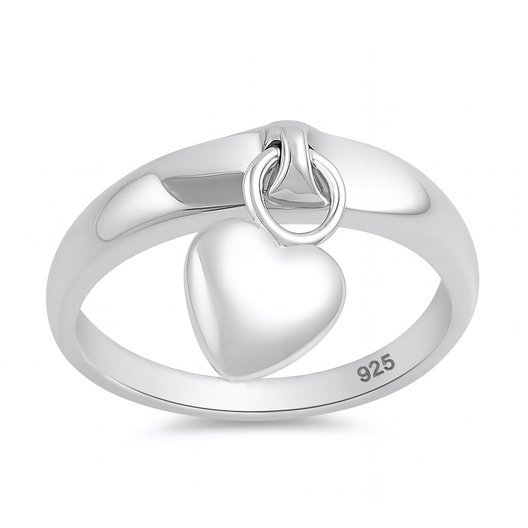 Silver Ring - Heart