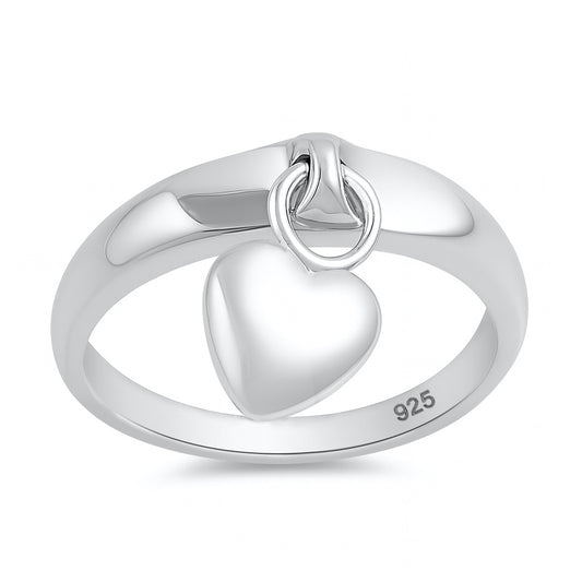 Silver Ring - Heart