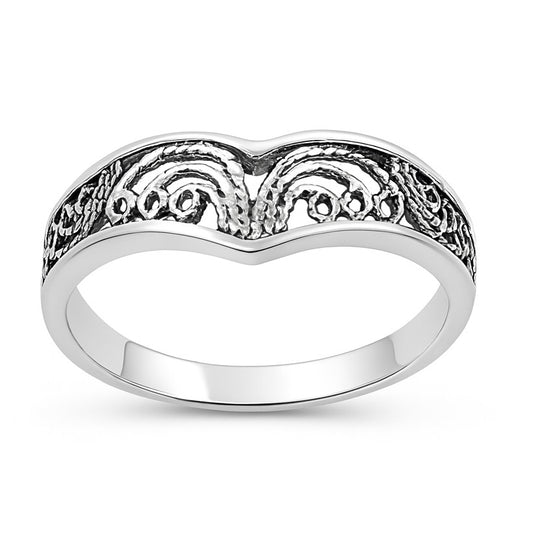 Silver Ring - Filigree