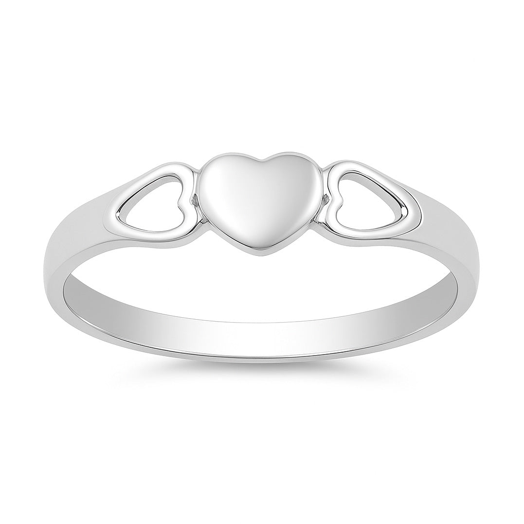 Silver Ring - Heart