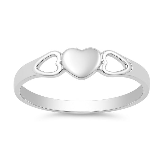 Silver Ring - Heart
