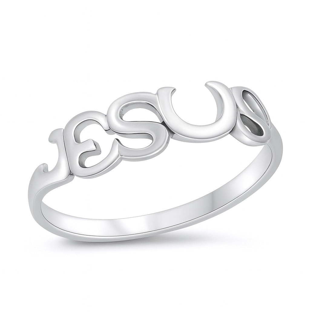 Silver Ring - Jesus
