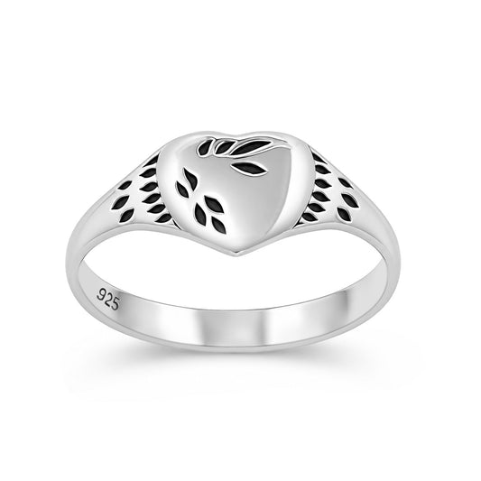 Silver Ring - Heart