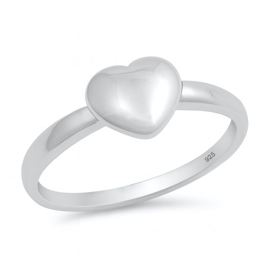 Silver Ring - Heart