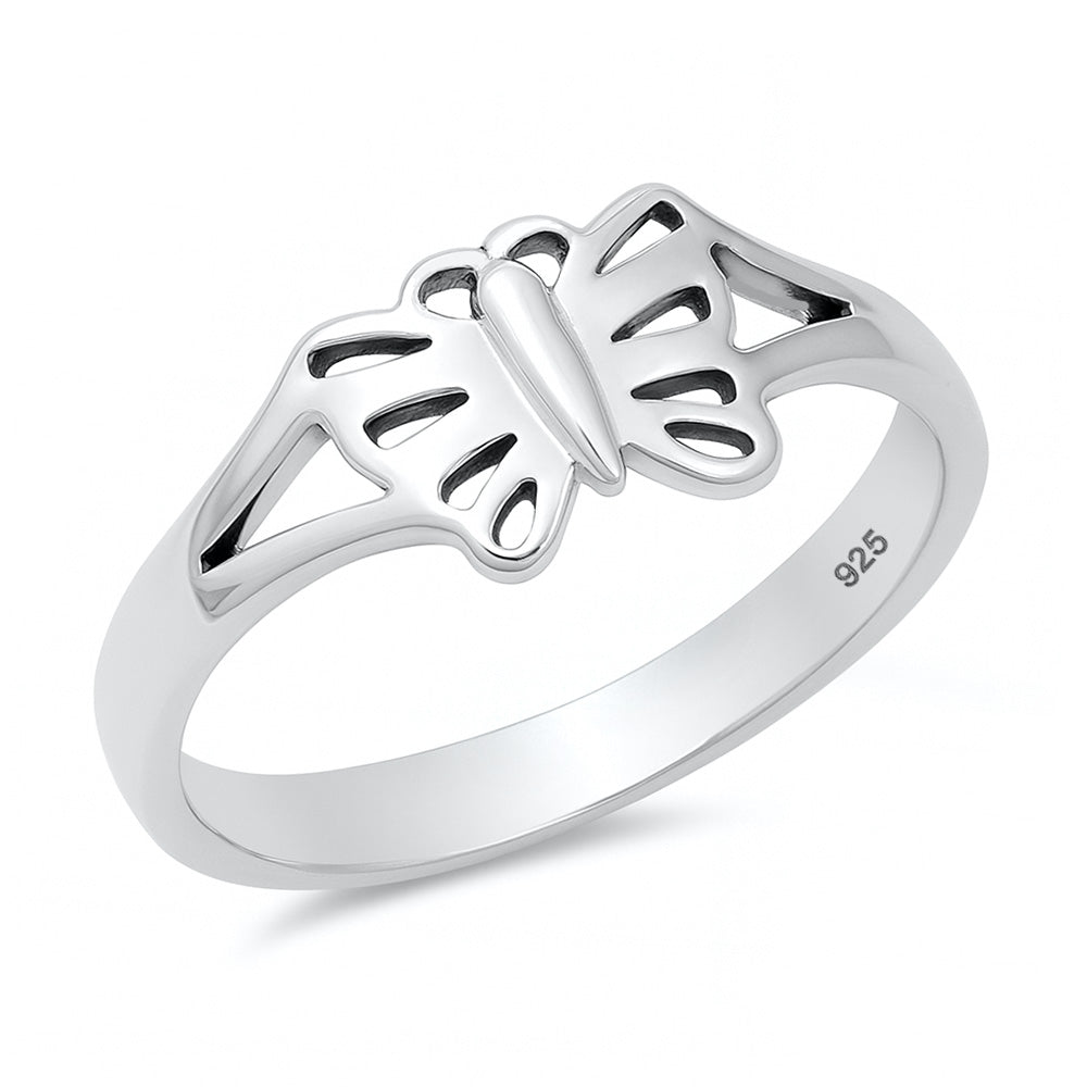 Silver Ring - Butterfly