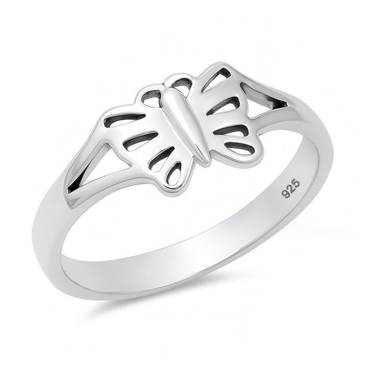 Silver Ring - Butterfly