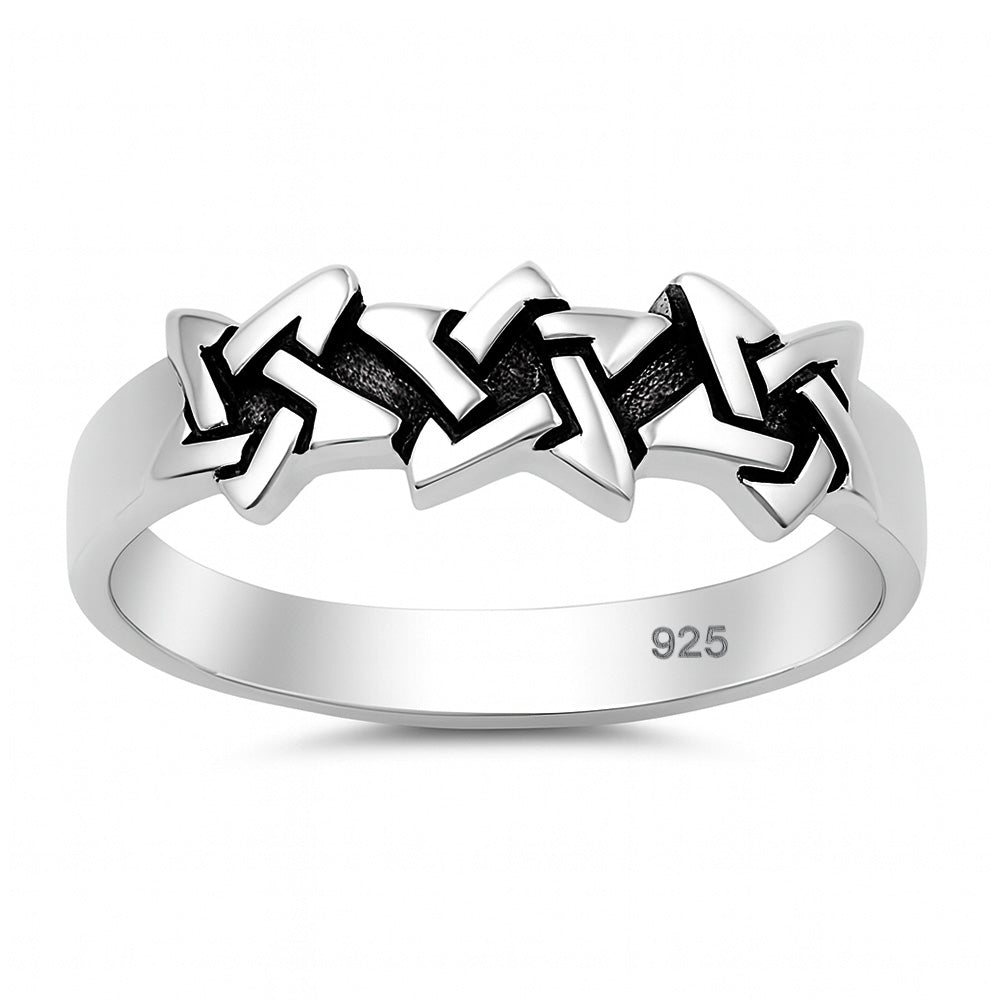 Silver Ring - Star