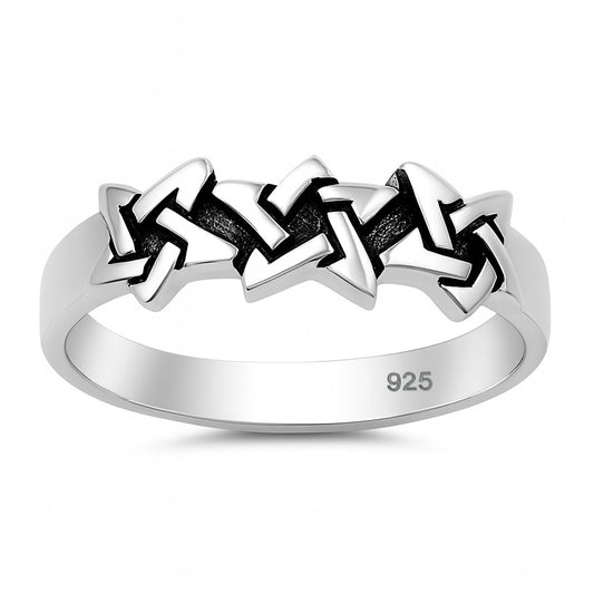 Silver Ring - Star
