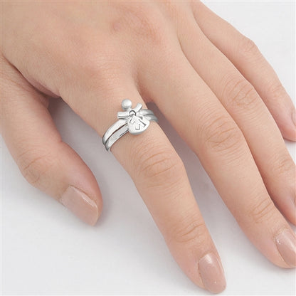 Silver Ring - Boy & Girl