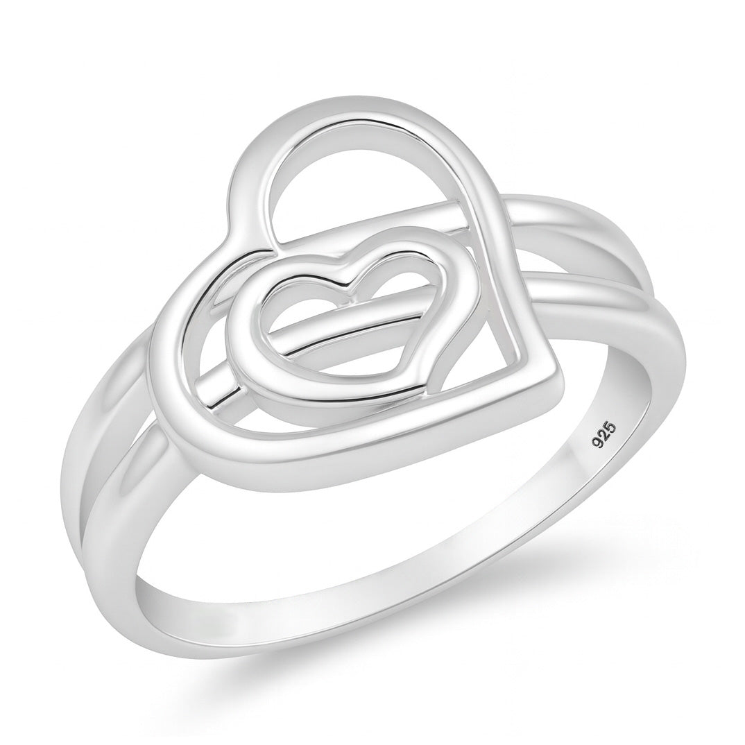 Silver Ring - Heart