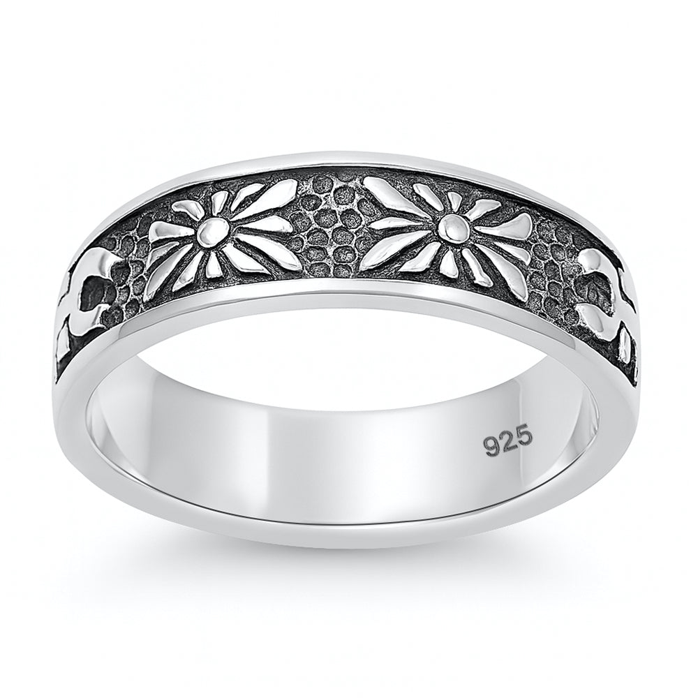 Silver Ring - Fleur De Lise