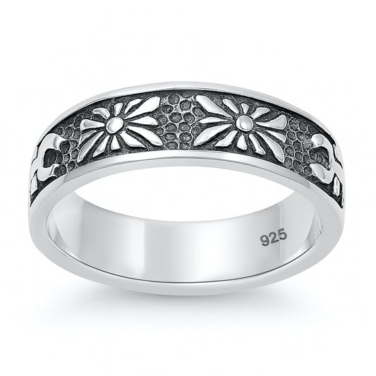 Silver Ring - Fleur De Lise