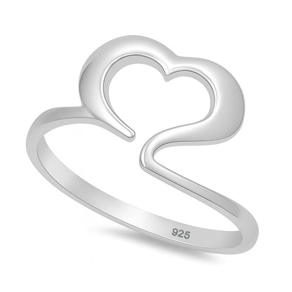 Silver Ring - Heart