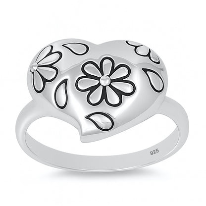Silver Ring - Heart
