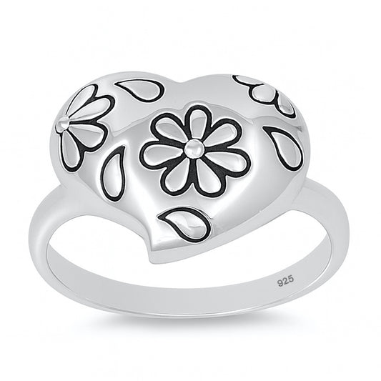 Silver Ring - Heart