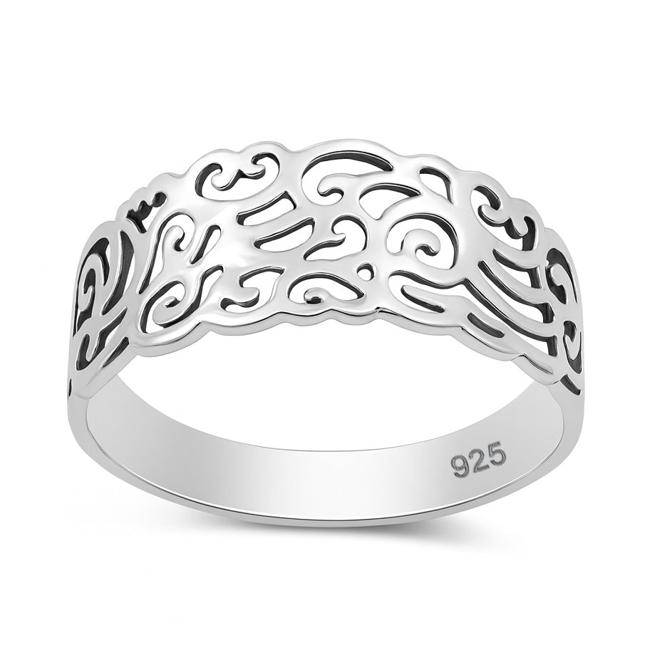 Silver Filigree Ring