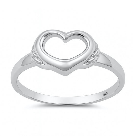 Silver Ring - Heart