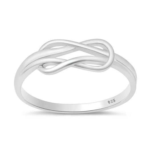 Silver Ring - Infinity Love Knot