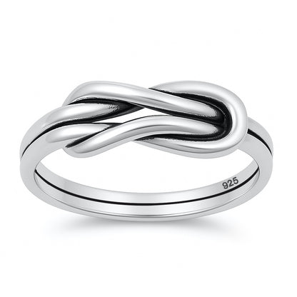 Silver Ring - Infinity Love Knot