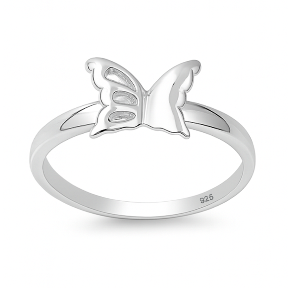 Silver Ring - Butterfly