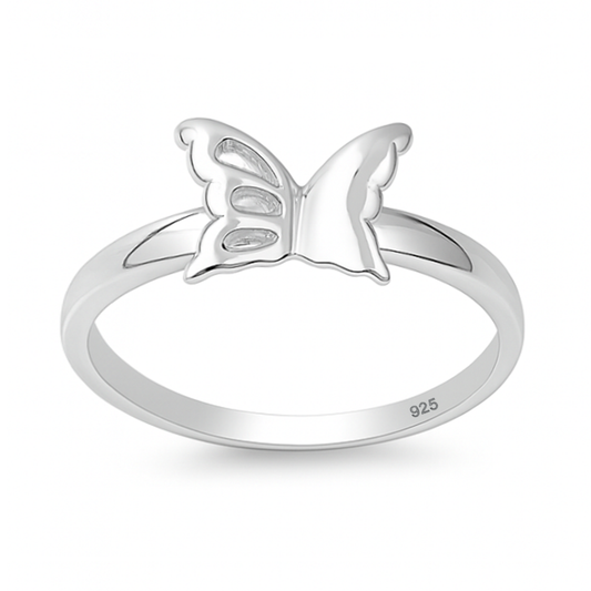 Silver Ring - Butterfly