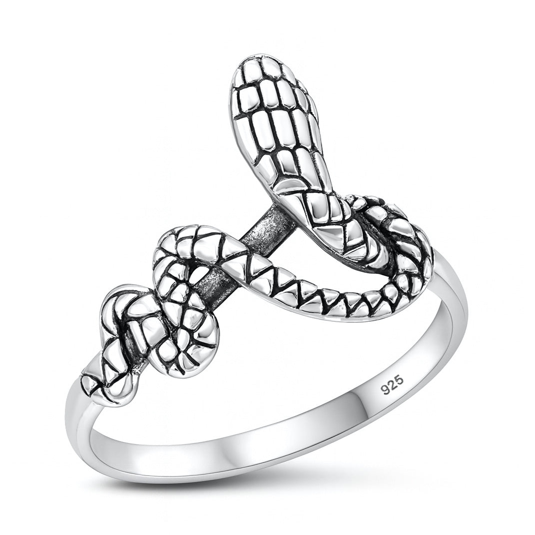 Silver Ring - Snake