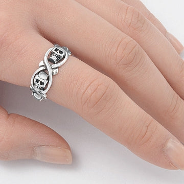 Silver Ring - Skulls