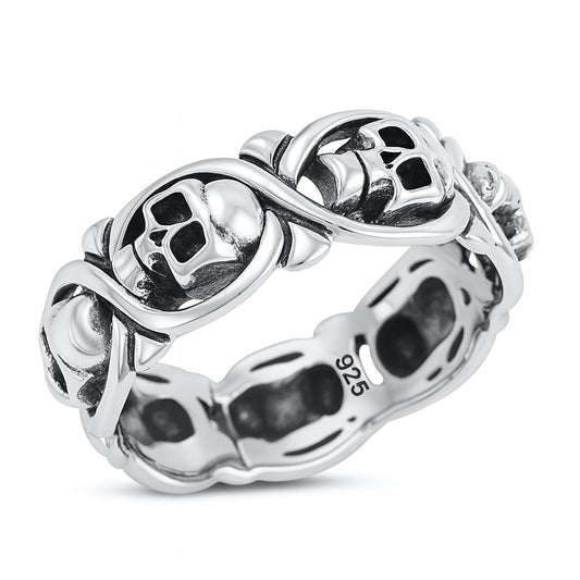 Silver Ring - Skulls