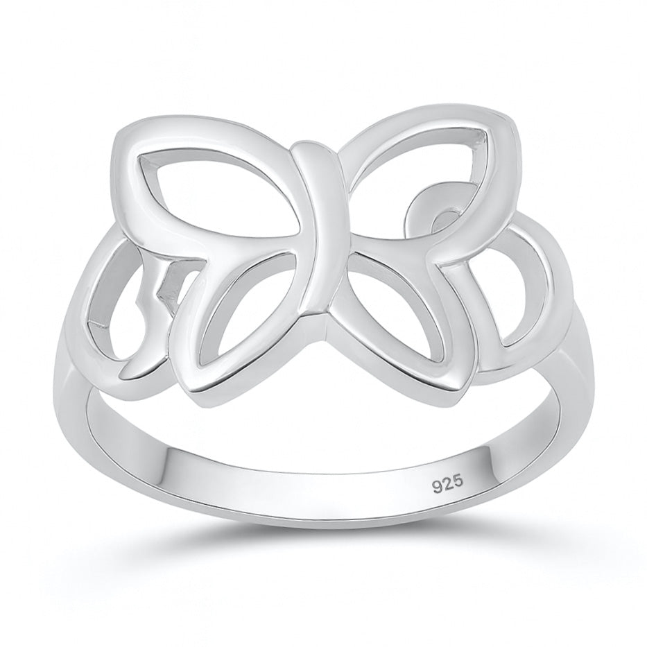 Silver Ring - Butterfly