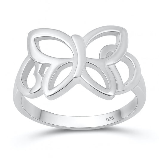 Silver Ring - Butterfly