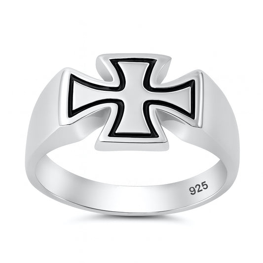Silver Ring - Independence Cross