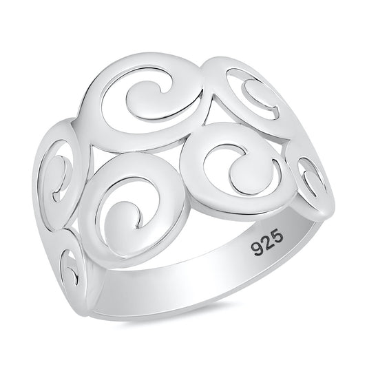 Silver Filigree Ring
