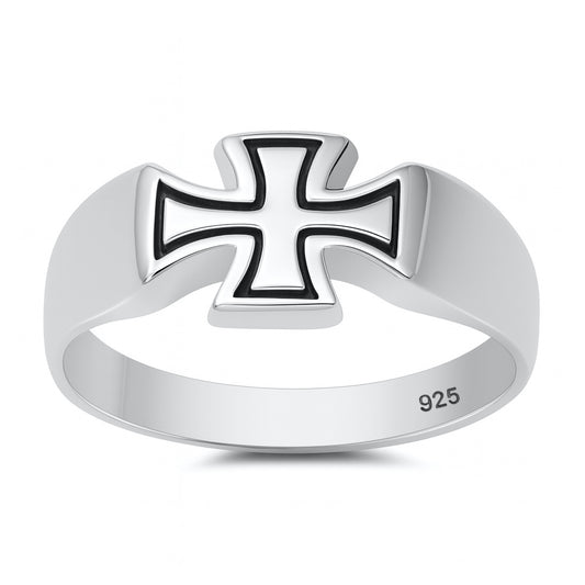 Silver Ring - Independence Cross