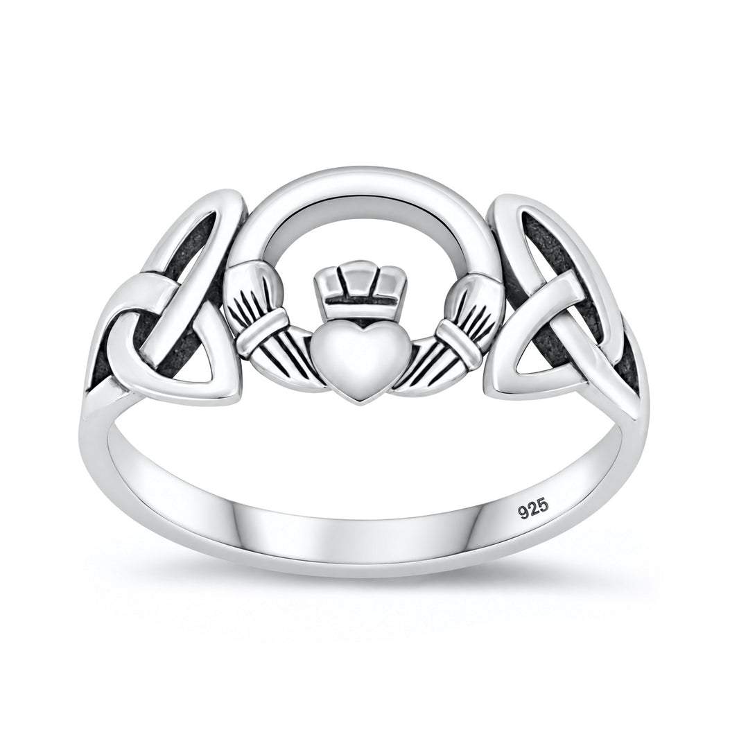 Silver Ring - Celtic Claddagh