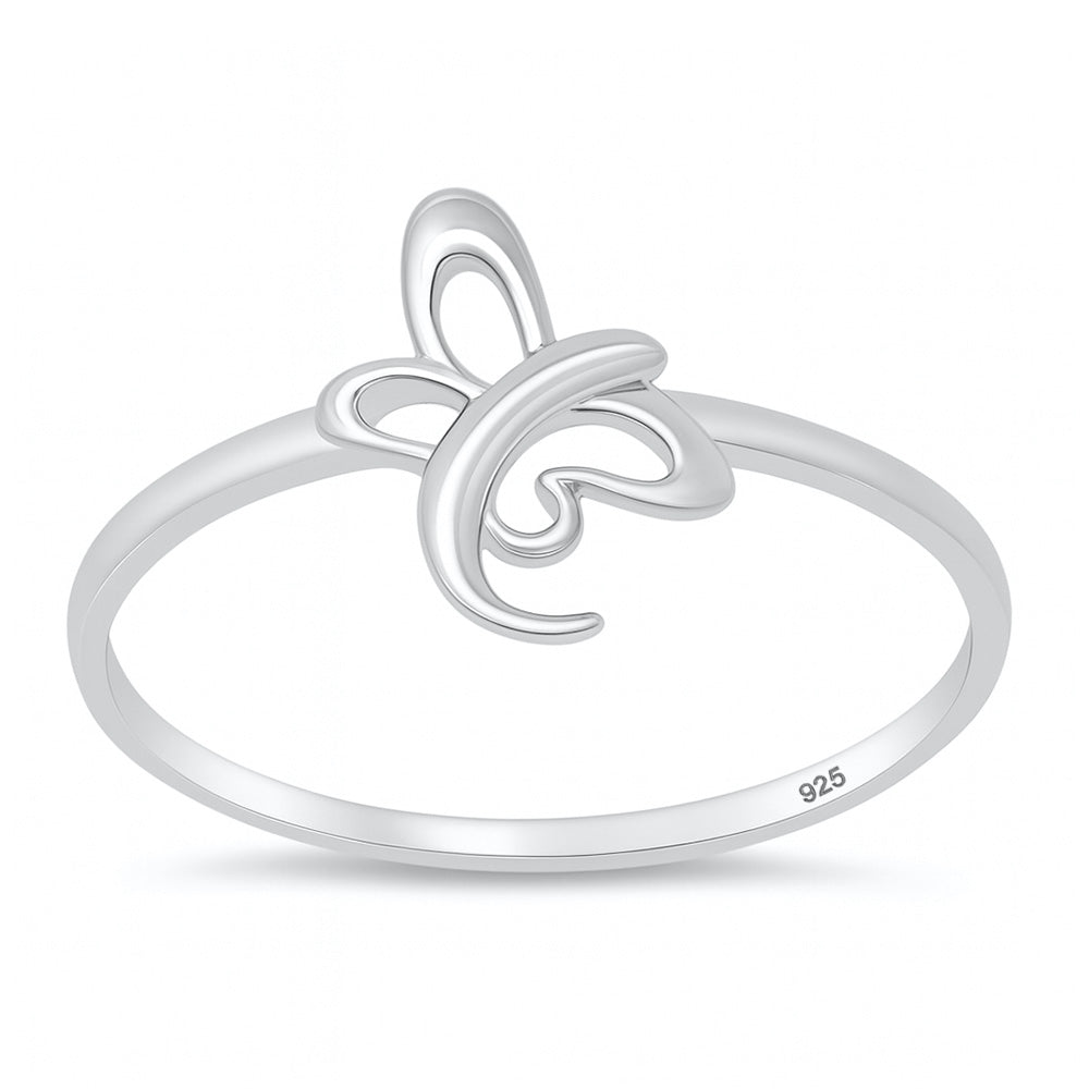 Silver Ring - Butterfly
