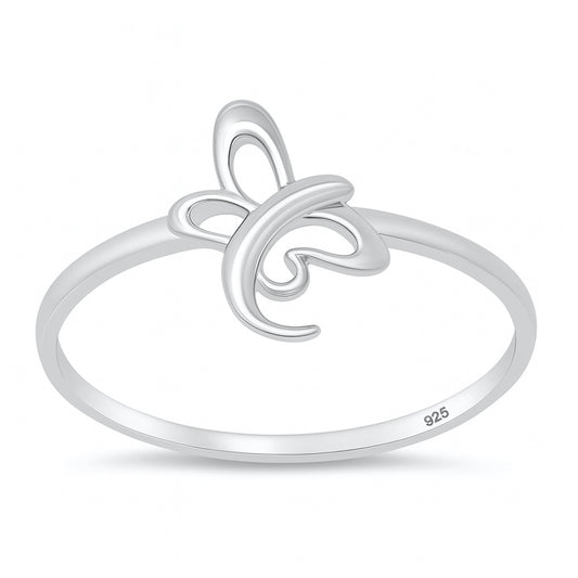 Silver Ring - Butterfly