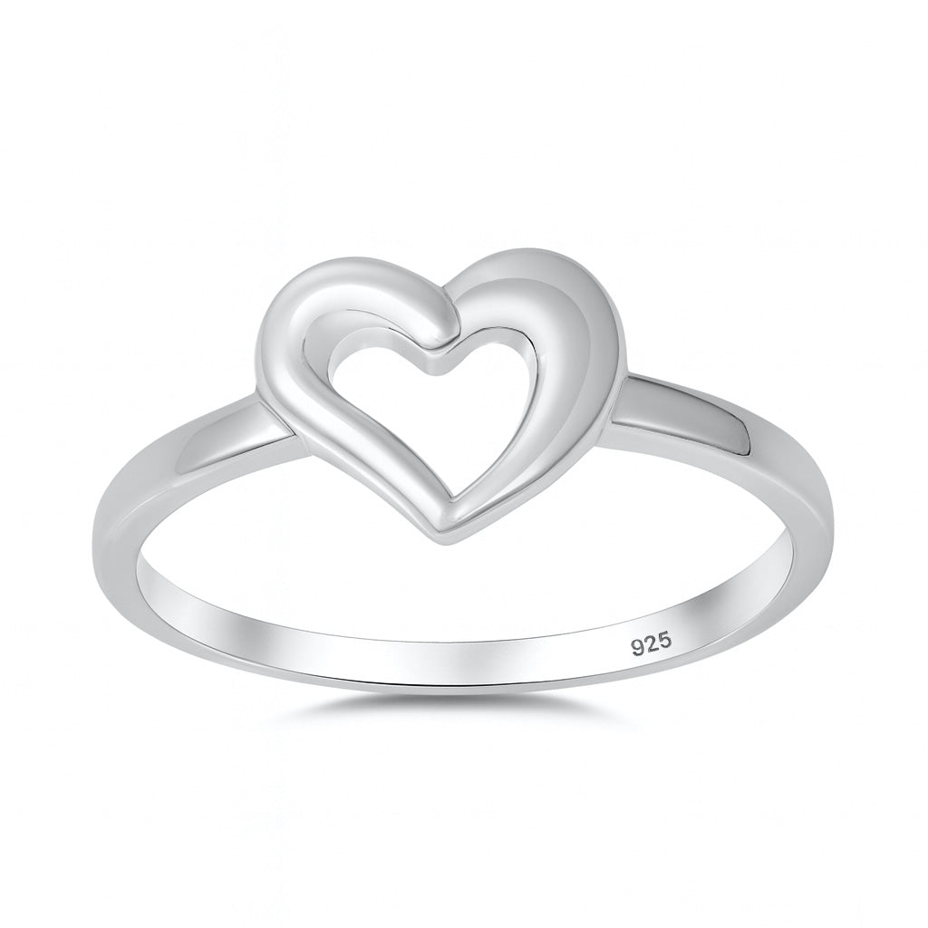 Silver Ring - Heart